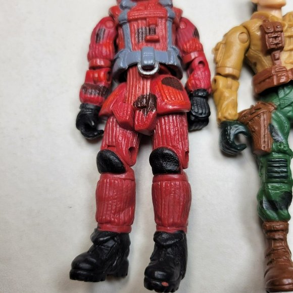 Lot of 2 Lanard The Corps 4" Commando Ranger Action Figures - Picture 3 of 9